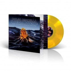 BOLSA AMARILLA Y PIEDRA...