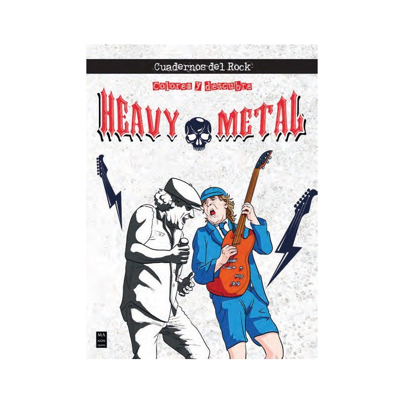 COLOREA Y DESCUBRE HEAVY METAL