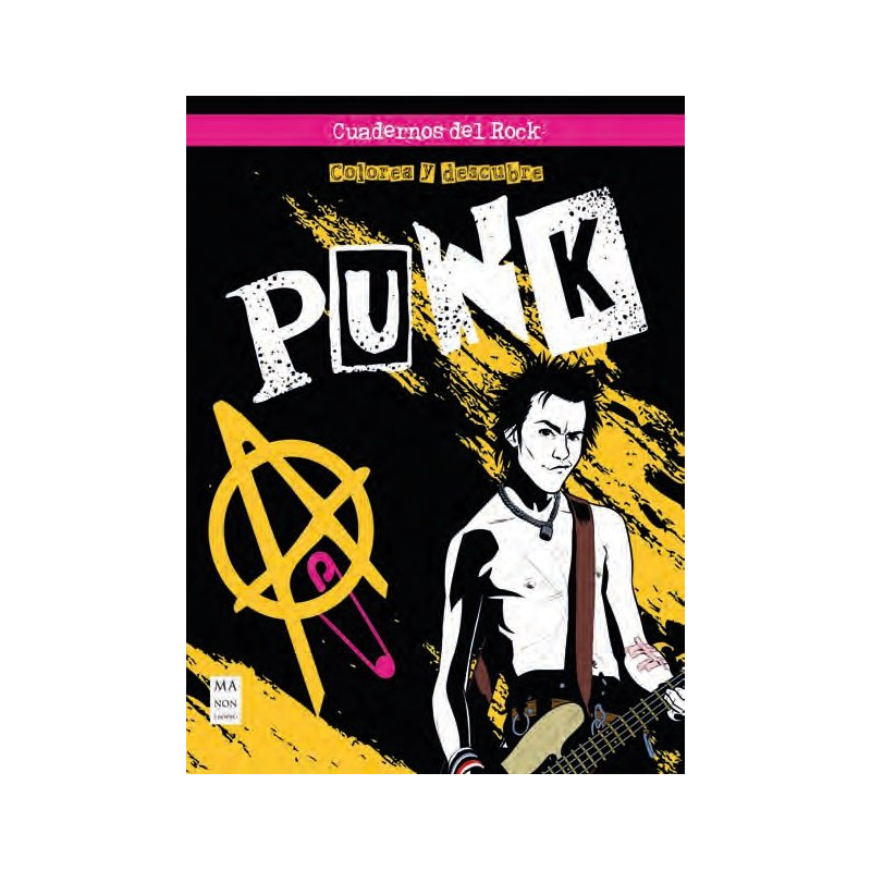COLOREA Y DESCUBRE PUNK